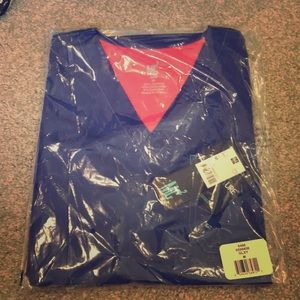 Scrub top from Med Couture, Medium in Galaxy Blue